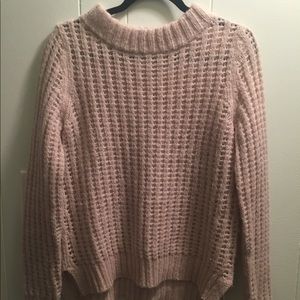 Anthropologie Field Flower Waffle Stitch